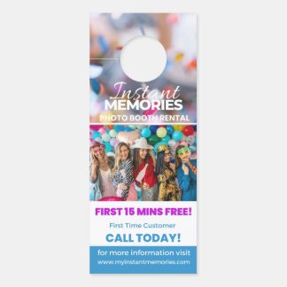 Modèle Affichette de porte de la photo