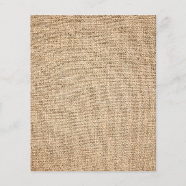 Modèle - Arrière - plan Burlap (Devant)