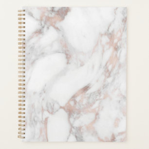 Modèle blanc marbre or Rose sur mesure
