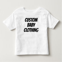 Modèle blanc T-shirt Toddler personnalisé