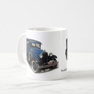 Modèle bleu Une tasse