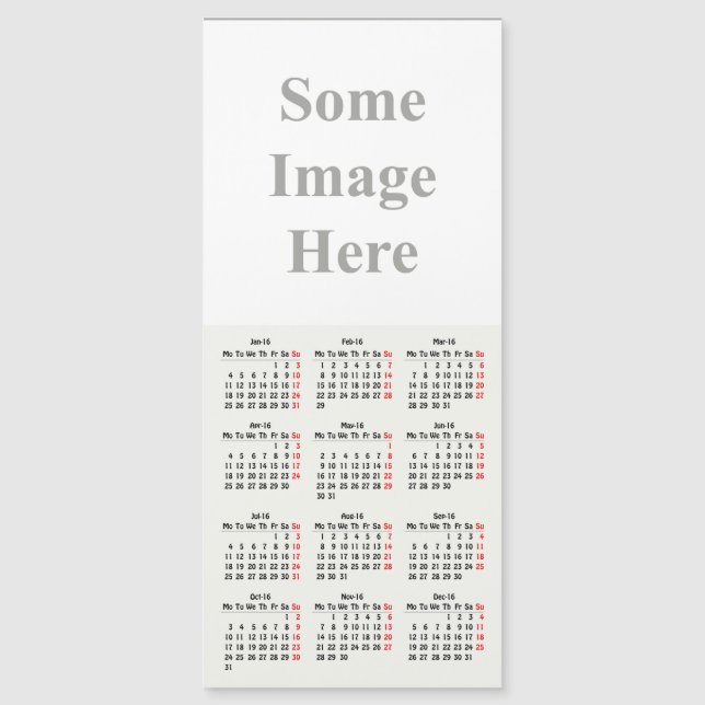 modèle calendrier 2016 (Devant)