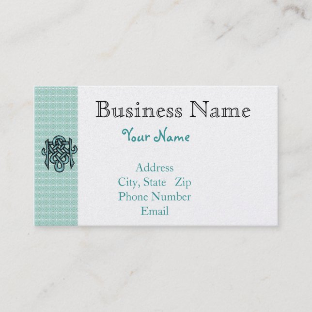 MODÈLE - Carte de profil (Devant)