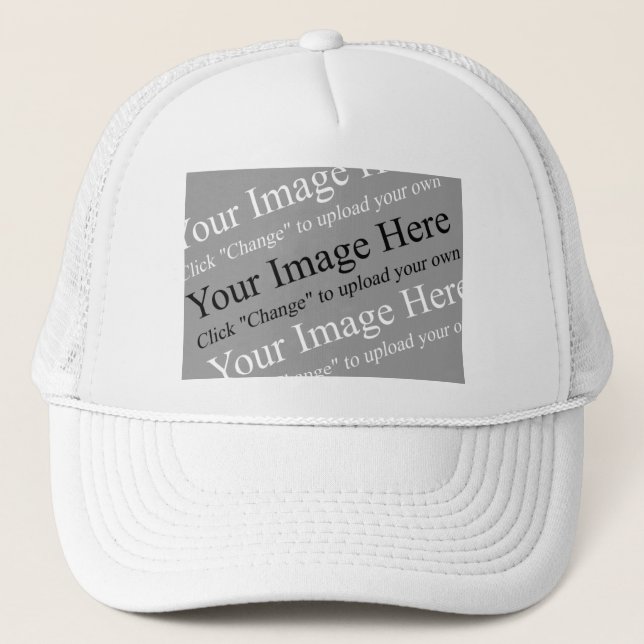 Modèle Casquette d'image ou de logo personnalisé (Devant)