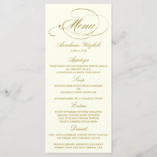 Menus D Anniversaire Zazzle Fr