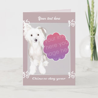 Modèle chinois d'année de chien