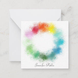 Modèle coloré Nom du script manuel personnalisé Te