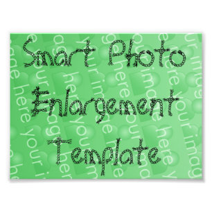 Modèle d'agrandissement Smart Photo