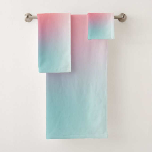 Modèle d'art Abstrait Rouge Jaune Bleu Vert (En situation)