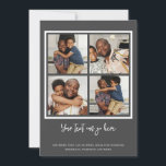Modèle de 4 photos<br><div class="desc">Quatre cartes plates de photographie. Personnalisées avec vos propres 4 photographies et texte de Ricaso .. ajoutez vos propres détails à ces cartes époustouflantes qui feront une impression - adaptées à de nombreuses utilisations,  y compris Noël,  anniversaires,  mariages,  et bien plus encore</div>