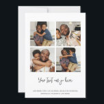 Modèle de 4 photos<br><div class="desc">Quatre cartes plates de photographie. Personnalisées avec vos propres 4 photographies et texte de Ricaso .. ajoutez vos propres détails à ces cartes époustouflantes qui feront une impression - adaptées à de nombreuses utilisations,  y compris Noël,  anniversaires,  mariages,  et bien plus encore</div>