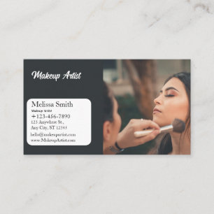 MODÈLE DE BASE CARTE DE VISITE MAKEUP ARTIST