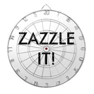 Modèle de blanc de cible personnalisé par coutum