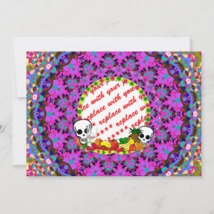 MODÈLE de cadre photo DIA DE LOS MUERTOS