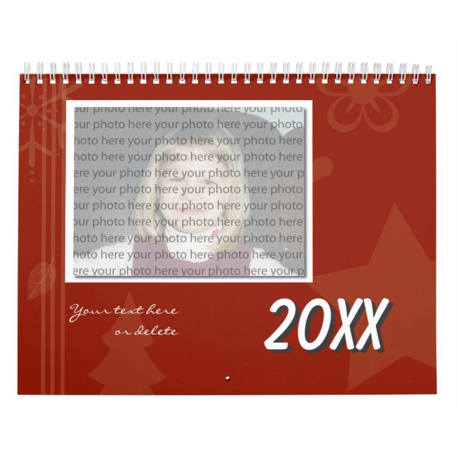 Modèle de calendrier familial personnalisable (Protection)