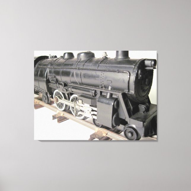 Modèle de canevas de train (Recto)
