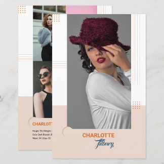 Modèle de carte de comp modèle