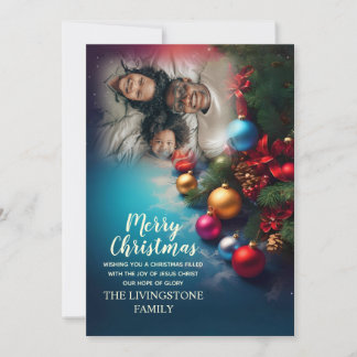 Modèle de carte de Noël à téléchargement instantan