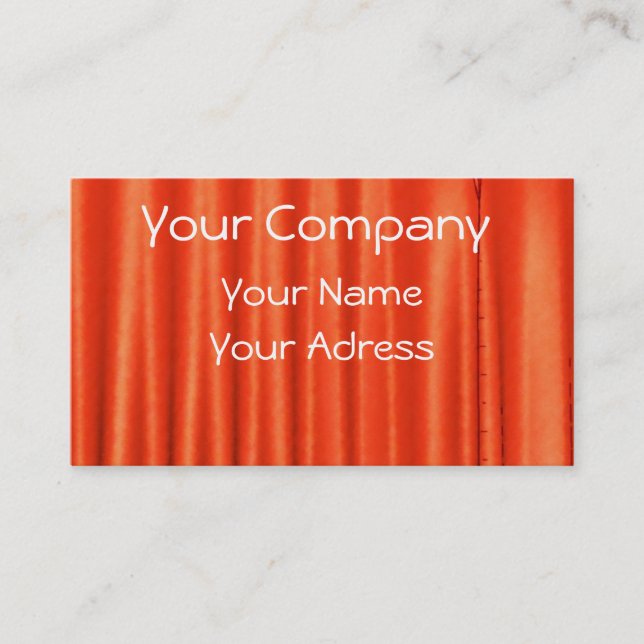 modèle de carte de profil (Devant)