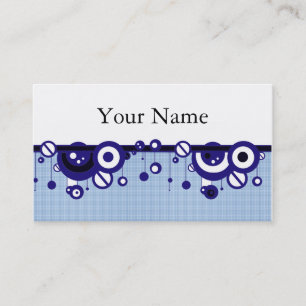 MODÈLE DE CARTE DE PROFIL OU D'ENTREPRISE RETRO DE