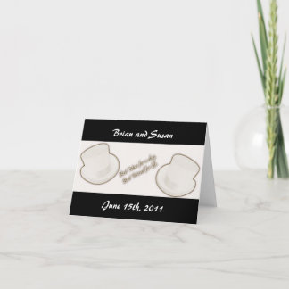 Modèle de carte de remerciement pour le témoin de 