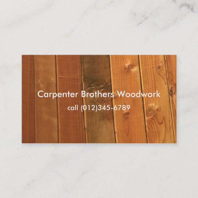 Modèle de carte de visite (Devant)