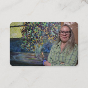 Modèle de carte de visite Artiste
