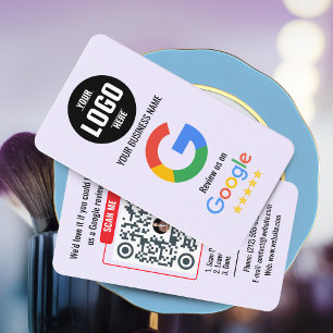 Modèle de carte de visite avec code QR pour les av