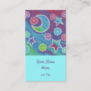 Modèle de carte de visite Bright Night