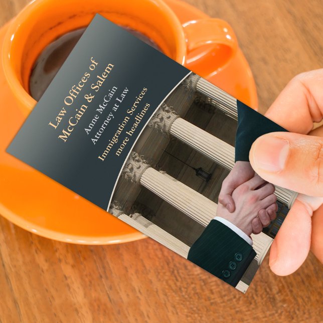 Modèle de carte de visite d'avocat (Créateur téléchargé)