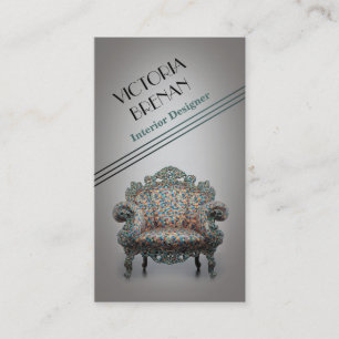 Modèle de carte de visite de meubles de