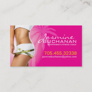 Modèle de carte de visite de nutritionniste