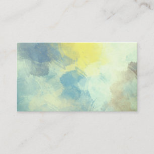 modèle de carte de visite de peinture abstraite bl