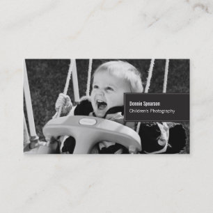 Modèle de carte de visite de photographe