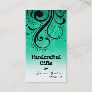 Modèle de carte de visite de remous de poivre