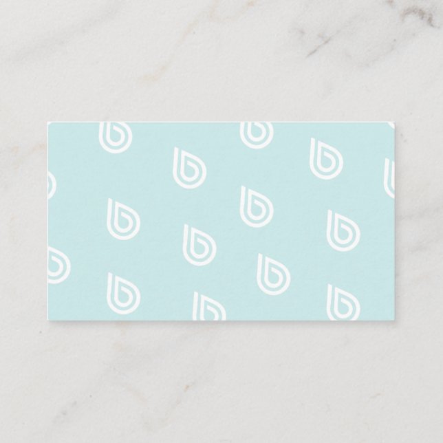 Modèle de carte de visite des infirmières autorisé (Dos)