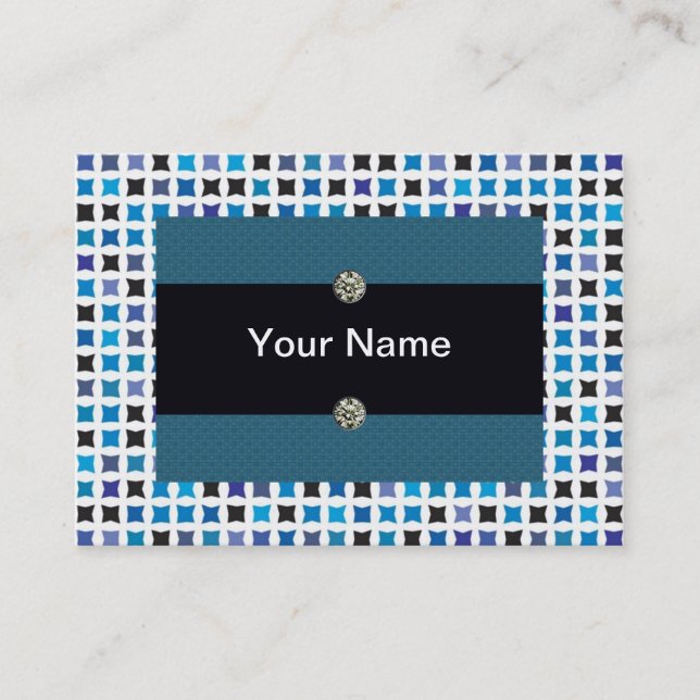 Modèle de carte de visite Designer (Devant)