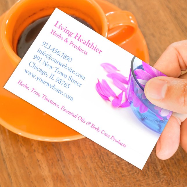 Modèle de carte de visite Fleurs de massage de Spa (Créateur téléchargé)
