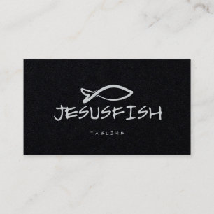 Modèle de carte de visite Jesus FISH