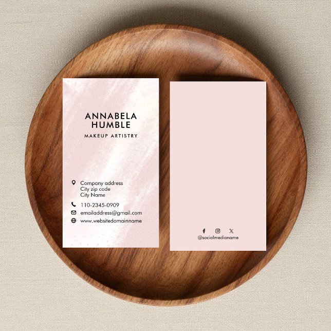 Modèle de carte de visite moderne avec texture de  (Créateur téléchargé)