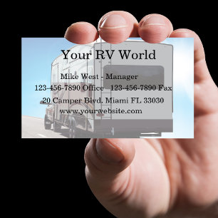 Modèle de carte de visite pour concessionnaire de