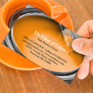 Modèle de carte de visite pour entreprise de peint