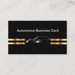 Modèle de carte de visite pour les services automo