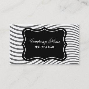 Modèle de carte de visite pour salon de beauté e