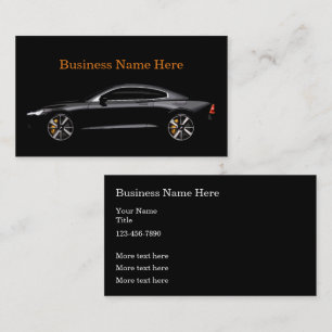 Modèle de carte de visite professionnelle pour l'a