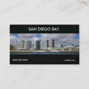 Modèle de carte de visite San Diego