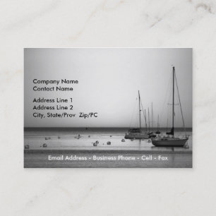 Modèle de carte de visite Yachts II