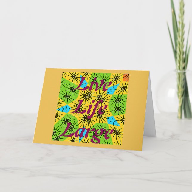 Modèle de carte de vœux horizontale (Devant)