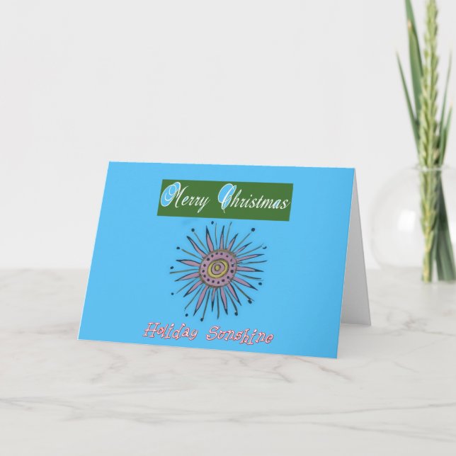 Modèle de carte de vœux horizontale (Devant)