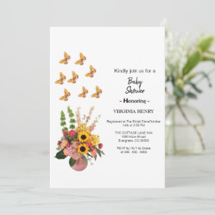 Modèle de carte d'invitation personnalisée pour Ba